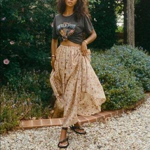 NWT Spell Sundown Kerchief Skirt